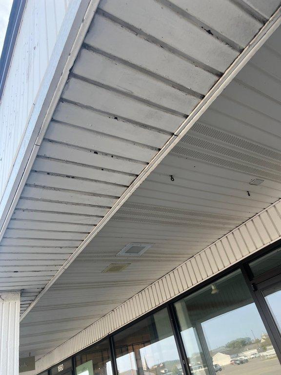 Before renovation at Michigan City Shopping Center