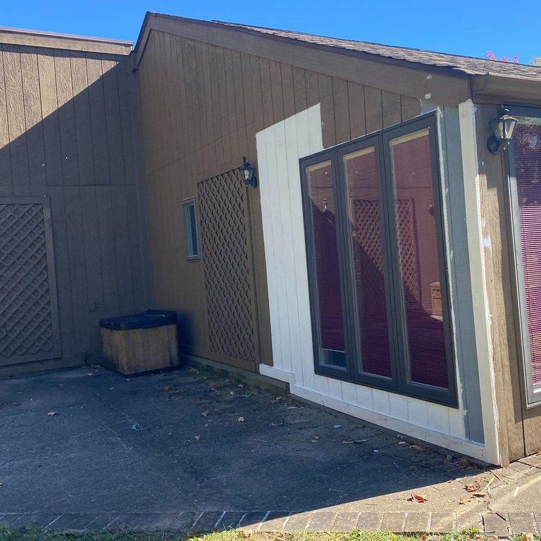 Wood replacement project